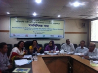 Consultation on Protection of Rights and Dignity of Women Migrant Workers at Dhaka Reporter's Unity