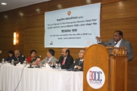 IMD-2012-WARBE Presentation at Discussion on Migrants Reintegration in Bongobandhu Convention Center, Dhaka