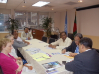 Meeting with UN NGO Committee on Migration at New York-2012