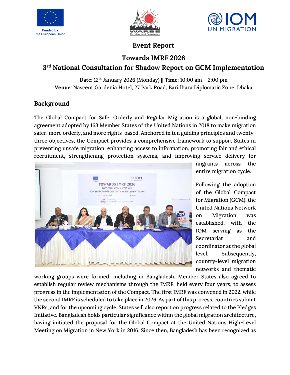 IMRF Report 2026-01-12
