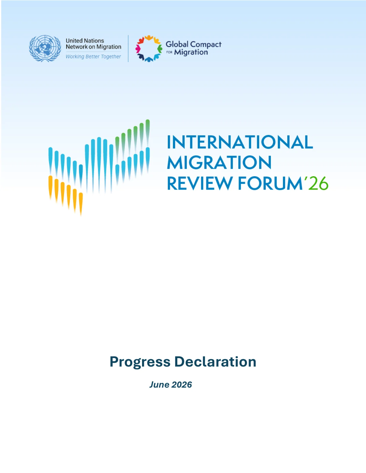 Progress Declaration - IMRF 2026